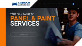 What Harewoodpanelpaint.co.nz website looked like in 2020 (4 years ago)