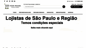 What Hildaatacado.com.br website looked like in 2020 (4 years ago)