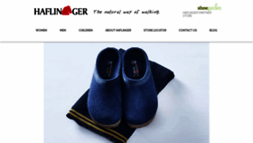 What Haflingershoes.co.uk website looked like in 2020 (4 years ago)