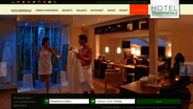 What Hotel-dampfmuehle.de website looked like in 2020 (4 years ago)