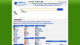 What Homik.org website looked like in 2020 (4 years ago)
