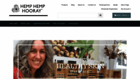 What Hemphemphooray.com.au website looked like in 2020 (4 years ago)