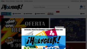 What Holygeek.cl website looked like in 2020 (5 years ago)