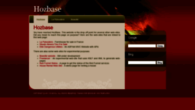 What Hozbase.co.uk website looked like in 2020 (4 years ago)