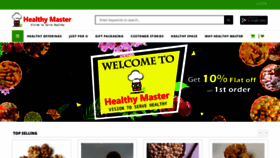 What Healthymaster.in website looked like in 2020 (4 years ago)