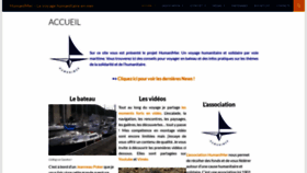 What Humanimer.fr website looked like in 2020 (4 years ago)