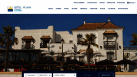 What Hotelplaya.com website looked like in 2020 (4 years ago)