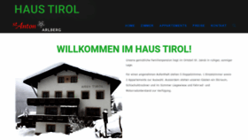 What Haus-tirol.net website looked like in 2020 (4 years ago)