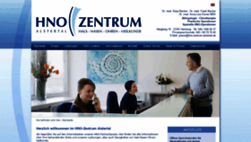 What Hno-zentrum-alstertal.de website looked like in 2020 (4 years ago)