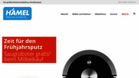 What Haemel.de website looked like in 2020 (4 years ago)