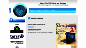 What Hoeppertec.de website looked like in 2020 (4 years ago)