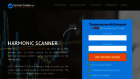 What Harmonic-scanner.com website looked like in 2020 (4 years ago)
