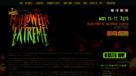 What Halloweenextreme.com website looked like in 2020 (4 years ago)