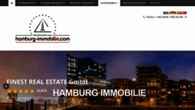 What Hamburg-immobilie.com website looked like in 2020 (4 years ago)