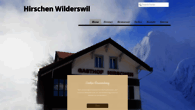 What Hirschenwilderswil.ch website looked like in 2020 (4 years ago)