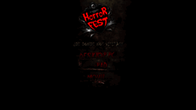 What Horrorfest.mx website looked like in 2020 (4 years ago)