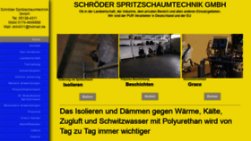 What Hallenisolierung.com website looked like in 2020 (4 years ago)