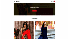 What Heerfashion.com website looked like in 2020 (4 years ago)