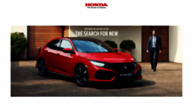 What Honda.com.mt website looked like in 2020 (4 years ago)