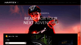 What Hartex.in website looked like in 2020 (4 years ago)