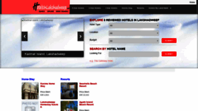 What Hotelsinlakshadweep.net website looked like in 2020 (4 years ago)