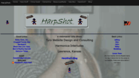 What Harpshot.com website looked like in 2020 (4 years ago)