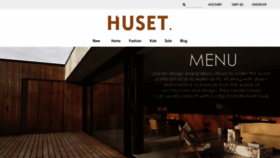 What Huset-shop.com website looked like in 2020 (4 years ago)