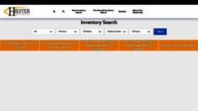 What Hiesterautomotive.com website looked like in 2020 (4 years ago)