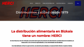 What Herci.es website looked like in 2020 (4 years ago)