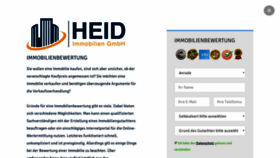 What Heid-immobilienbewertung.de website looked like in 2020 (4 years ago)