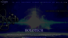 What Holotech.biz website looked like in 2020 (4 years ago)