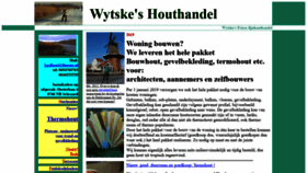 What Haalhout.nl website looked like in 2020 (4 years ago)