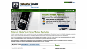 What Habeshatender.com website looked like in 2020 (4 years ago)