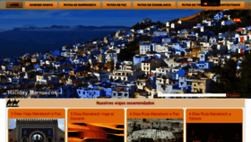 What Holidaymarruecos.com website looked like in 2020 (4 years ago)