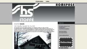 What Hsstoffe.de website looked like in 2020 (4 years ago)