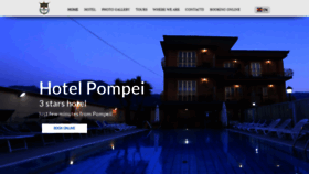 What Hotelpompei.com website looked like in 2020 (4 years ago)