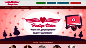 What Hediyevideo.com website looked like in 2020 (4 years ago)