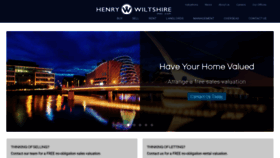 What Henrywiltshire.ie website looked like in 2020 (4 years ago)