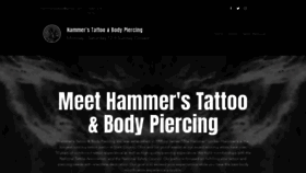 What Hammerstattoo.com website looked like in 2020 (4 years ago)