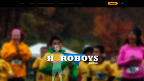 What Heroboys.org website looked like in 2020 (4 years ago)