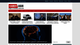 What Haberasir.com website looked like in 2020 (4 years ago)