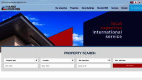 What Hanoihousing.vn website looked like in 2020 (4 years ago)