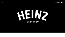 What Heinz.co.uk website looked like in 2020 (4 years ago)
