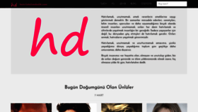What Hatirlatalimdedik.com website looked like in 2020 (4 years ago)
