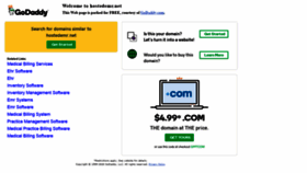 What Hostedemr.net website looked like in 2020 (4 years ago)