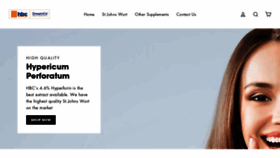 What Hypericum.com website looked like in 2020 (4 years ago)