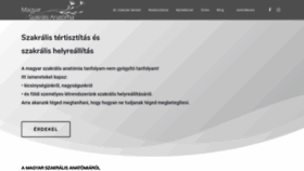 What Hunsacra.hu website looked like in 2020 (4 years ago)