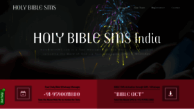 What Holybiblesms.com website looked like in 2020 (4 years ago)