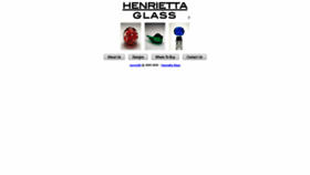 What Henriettaglass.com website looked like in 2020 (4 years ago)
