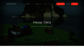 What Hesapsatis.com.tr website looked like in 2020 (4 years ago)
